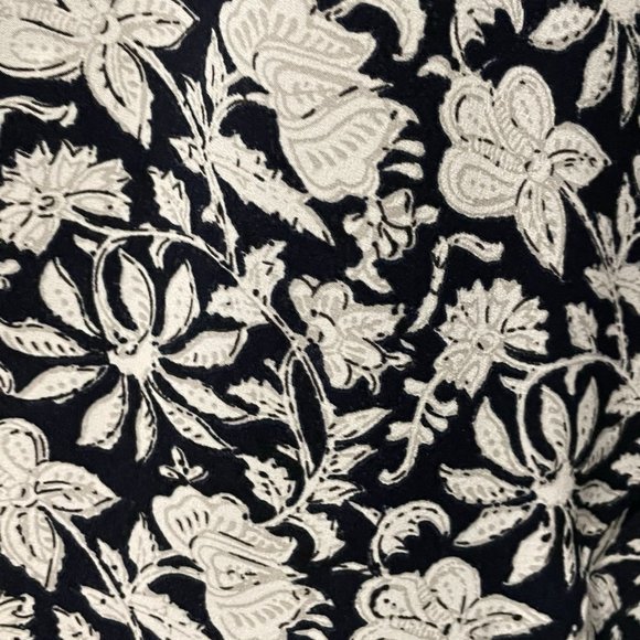 LOFT Floral Wrap Dress - Picture 3 of 6